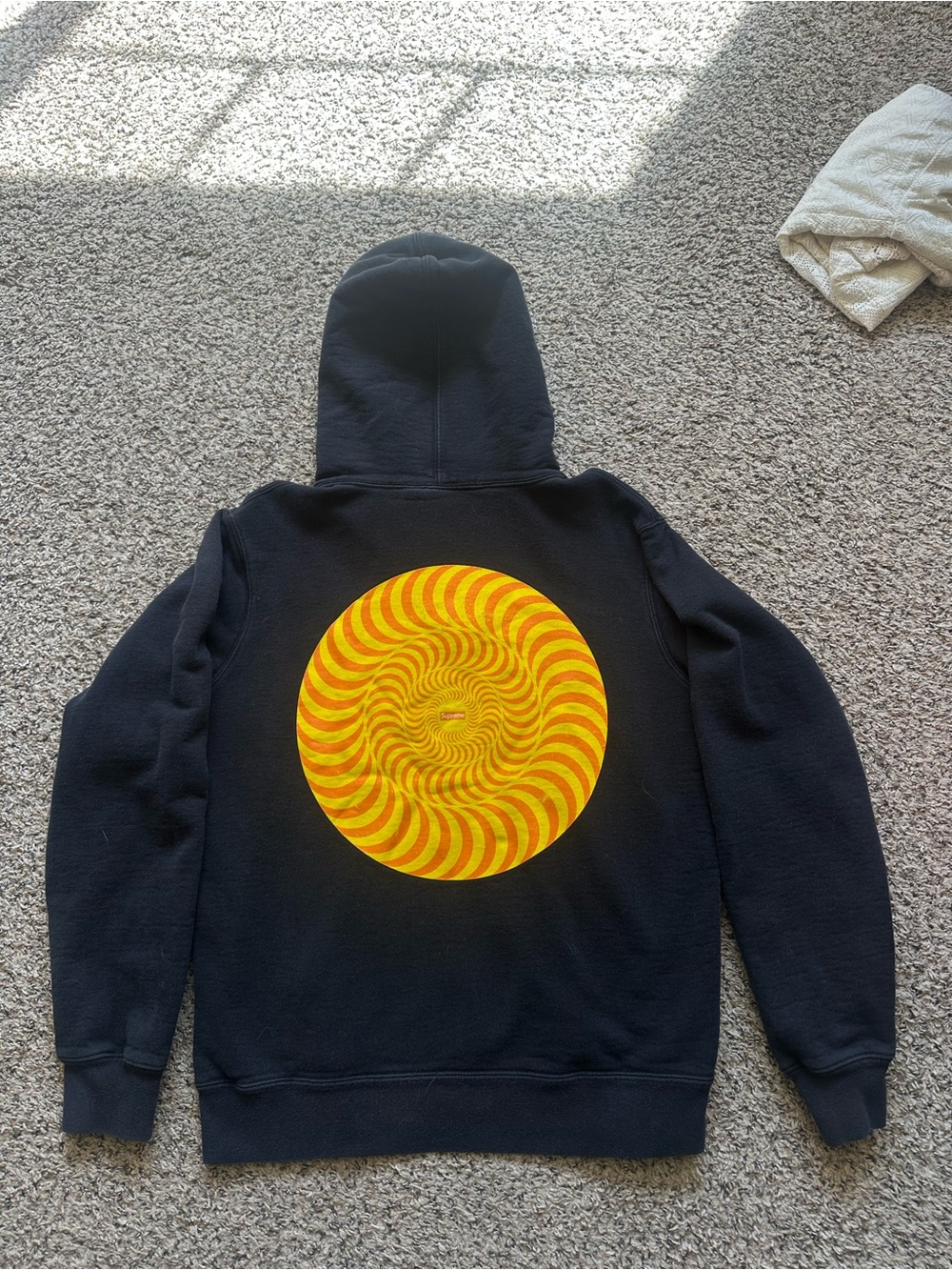 Limited edition Supreme x Spitfire hoodie SS18 collaboration